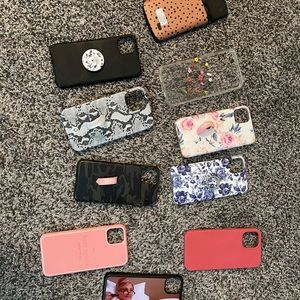 Assorted iPhone 11 Pro Max cases